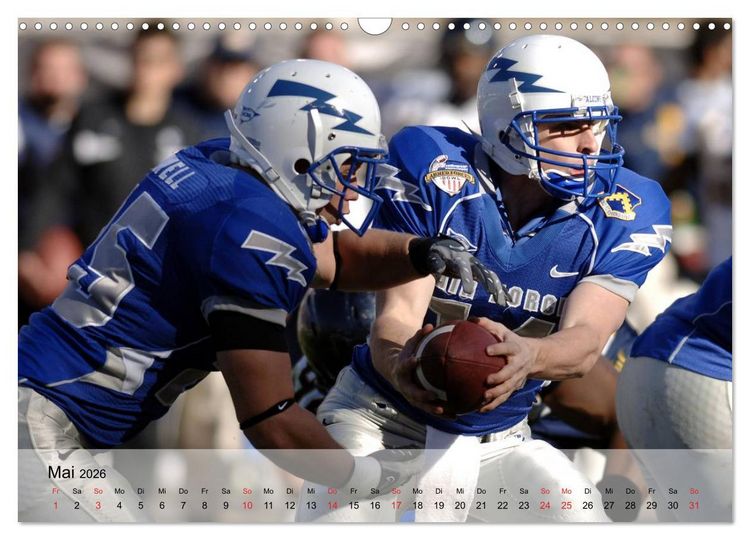 Produktbild: Sport. American Football (Wandkalender 2026 DIN A3 quer), CALVENDO Monatskalender