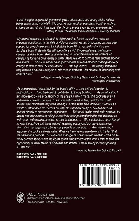 Produktbild: Sexual Assault on the College Campus