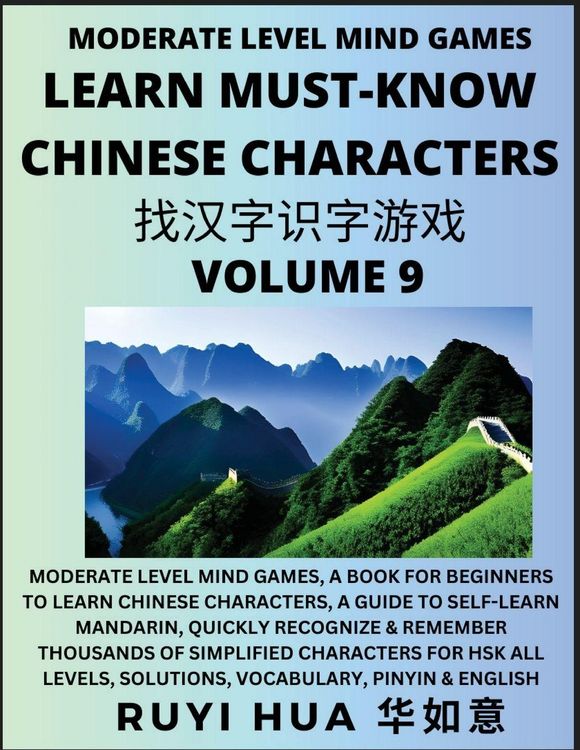 Produktbild: Chinese Character Recognizing Puzzle Game Activities (Volume 9)