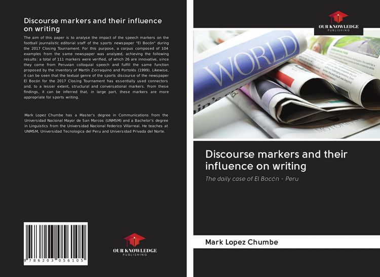 Produktbild: Discourse markers and their influence on writing
