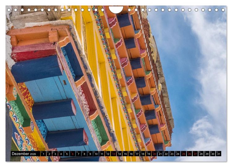 Produktbild: Ladakh - Buddhistische Kl&ouml;ster (Wandkalender 2026 DIN A4 quer), CALVENDO Monatskalender