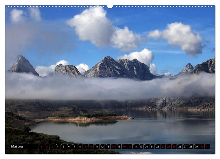 Produktbild: NATIONALPARK PICOS DE EUROPA (Wandkalender 2026 DIN A2 quer), CALVENDO Monatskalender