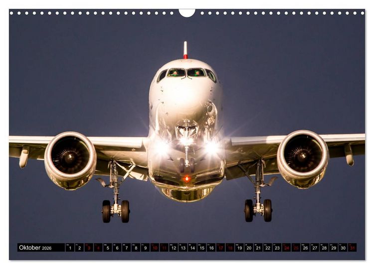 Produktbild: Faszination Fliegerei (Wandkalender 2026 DIN A3 quer), CALVENDO Monatskalender