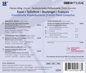 Produktbild: Franz&ouml;sische Klavierkonzerte