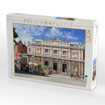 Produktbild: CALVENDO Puzzle Spa in Belgien, Brasserie im ehemaligen 'Pavillon des petits jeux' | 1000 Teile Lege-Gr&ouml;&szlig;e 64x48cm Foto-Puzzle f&uuml;r gl&uuml;ckliche Stunden