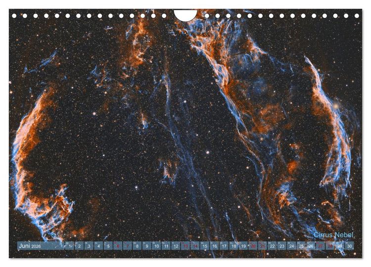 Produktbild: Deep Sky Kalender (Wandkalender 2026 DIN A4 quer), CALVENDO Monatskalender
