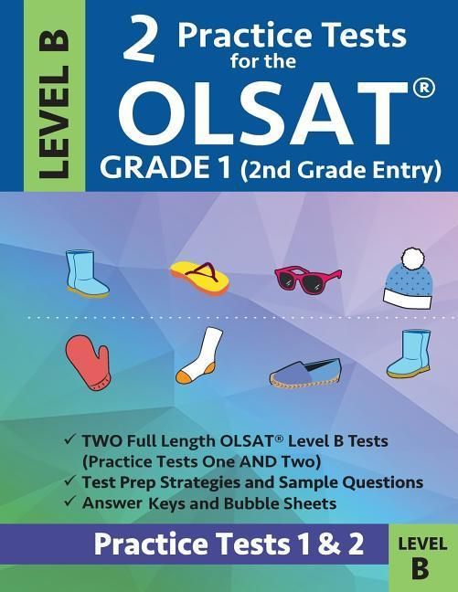 Produktbild: 2 Practice Tests for the Olsat Grade 1 (2nd Grade Entry) Level B
