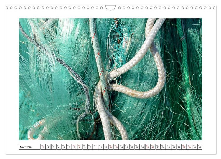 Produktbild: Netzdetails (Wandkalender 2026 DIN A3 quer), CALVENDO Monatskalender