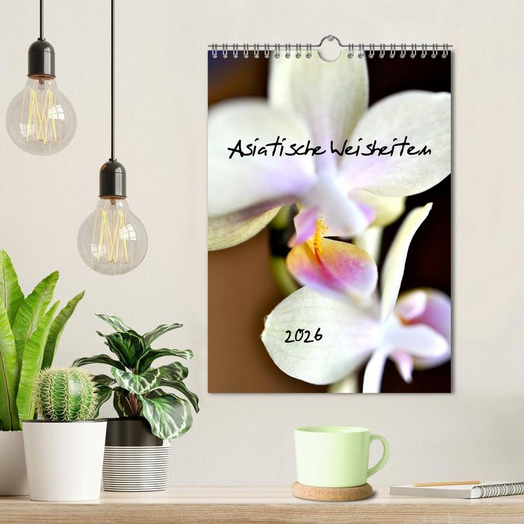 Produktbild: Asiatische Weisheiten (Wandkalender 2026 DIN A4 hoch), CALVENDO Monatskalender