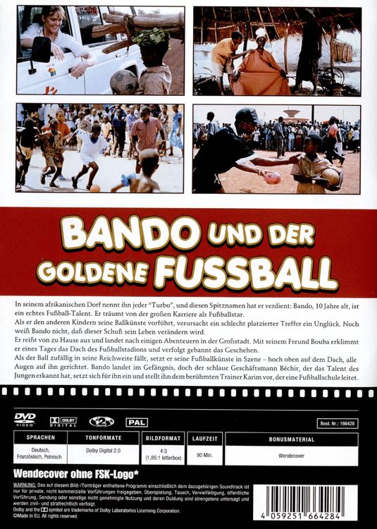 Produktbild: Bando und der goldene Fussball