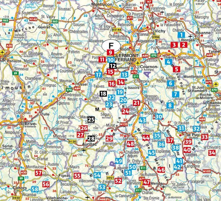 Produktbild: ROTHER Wanderf&uuml;hrer Auvergne
