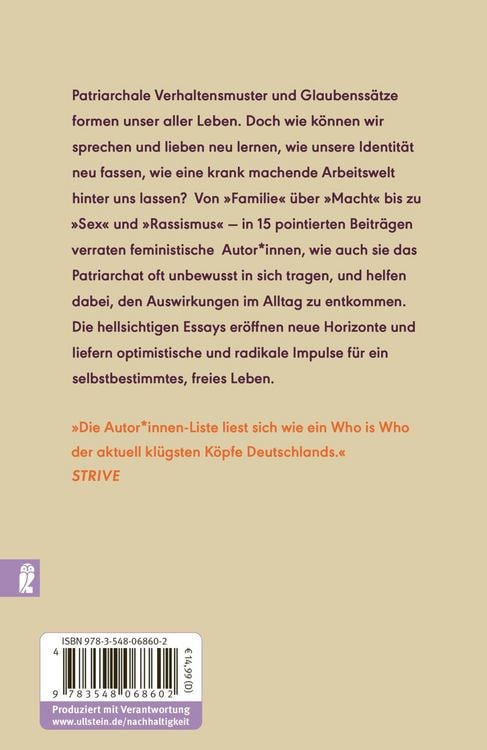 Produktbild: Unlearn Patriarchy