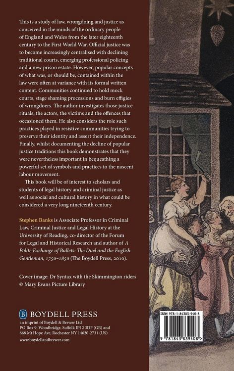 Produktbild: Informal Justice in England and Wales, 1760-1914
