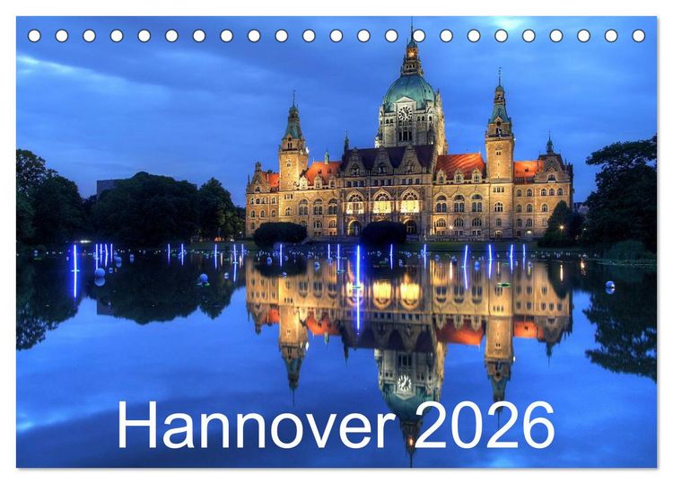 Produktbild: Hannover 2026 (Tischkalender 2026 DIN A5 quer), CALVENDO Monatskalender