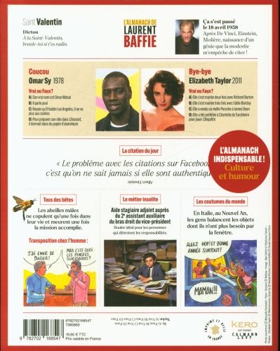 Produktbild: L'almanach de Laurent Baffie : culture & humour