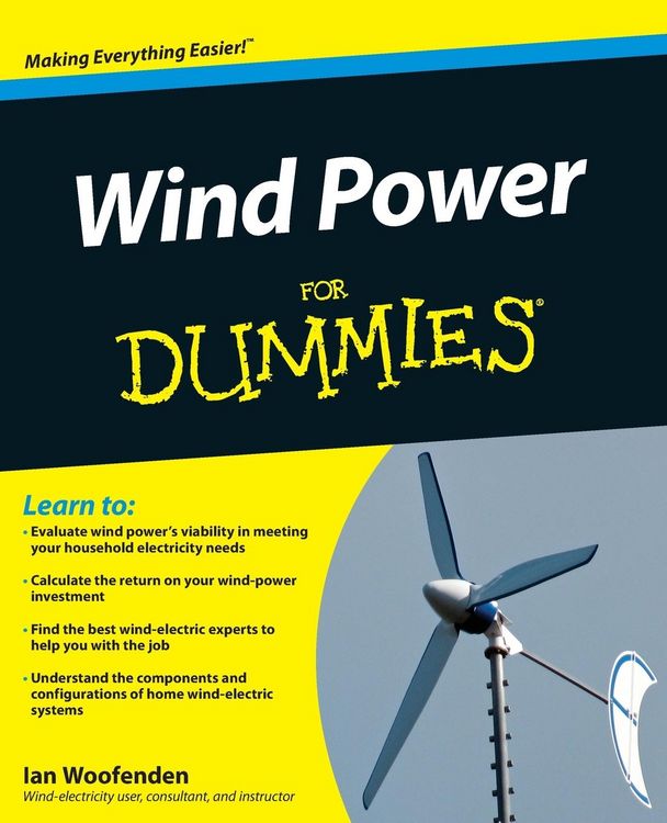 Produktbild: Wind Power For Dummies