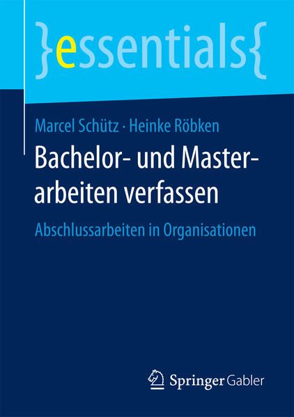Produktbild: Bachelor- und Masterarbeiten verfassen