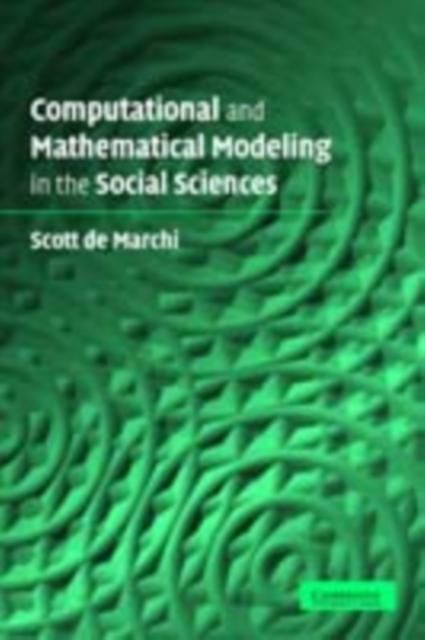 Produktbild: Computational and Mathematical Modeling in the Social Sciences