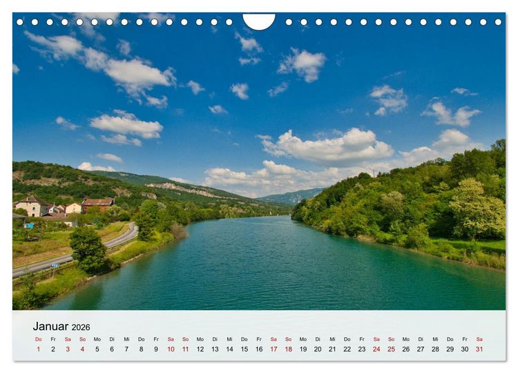 Produktbild: Frankreichs Natursch&ouml;nheiten (Wandkalender 2026 DIN A4 quer), CALVENDO Monatskalender