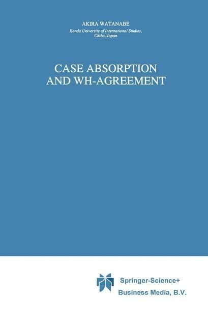Produktbild: Case Absorption and WH-Agreement