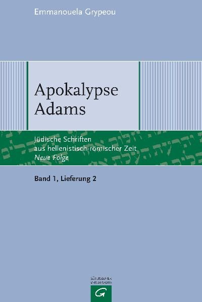 Produktbild: J&uuml;dische Schriften aus hellenistisch-r&ouml;mischer Zeit - Neue Folge... / Apokalypse Adams