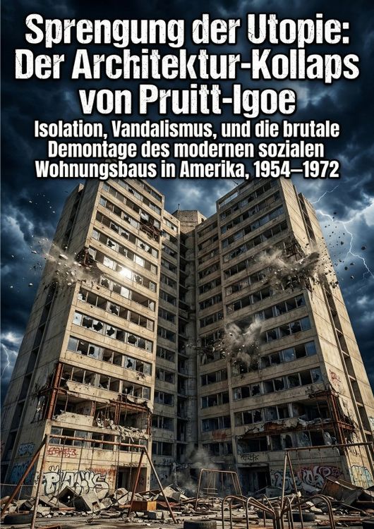 Produktbild: Sprengung der Utopie: Der Architektur-Kollaps von Pruitt-Igoe