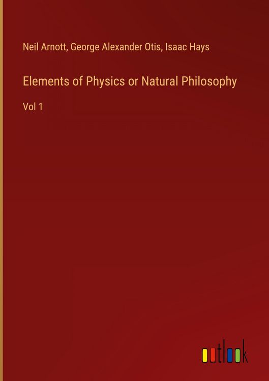 Produktbild: Elements of Physics or Natural Philosophy