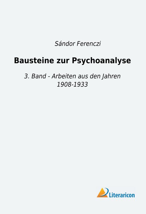 Produktbild: Bausteine zur Psychoanalyse