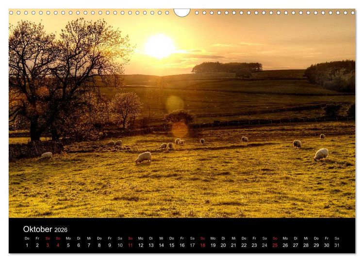 Produktbild: Einzigartige Natur - Eine Reise durch Europas Landschaften (Wandkalender 2026 DIN A3 quer), CALVENDO Monatskalender