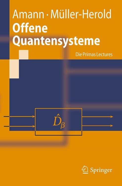 Produktbild: Offene Quantensysteme