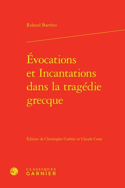 Produktbild: Evocations et incantations dans la trag&eacute;die grecque