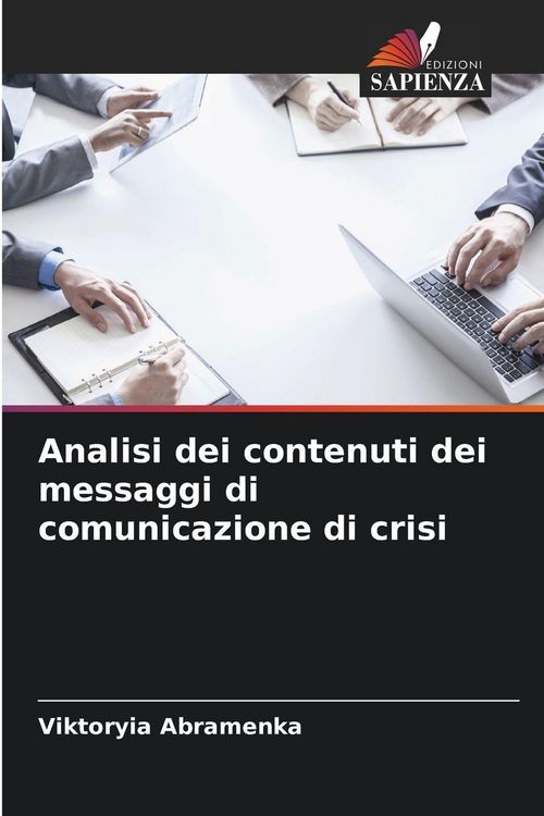 Produktbild: Analisi dei contenuti dei messaggi di comunicazione di crisi