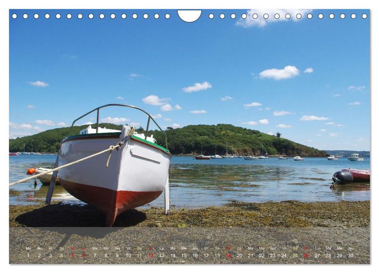 Produktbild: BRETAGNE La Rade de Brest (Calendrier mural 2026 DIN A4 vertical), CALVENDO calendrier mensuel