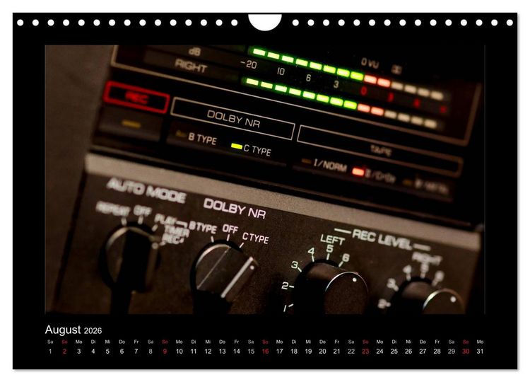 Produktbild: Hifi Visionen (Wandkalender 2026 DIN A4 quer), CALVENDO Monatskalender