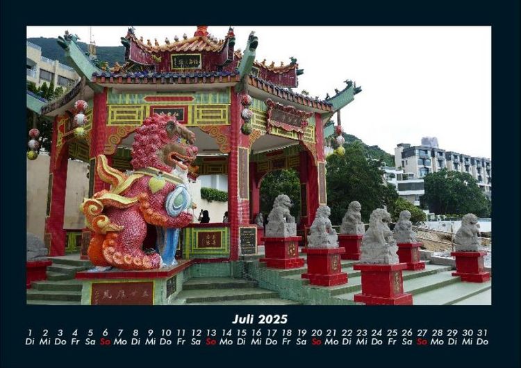 Produktbild: Tempel unserer Erde 2025 Fotokalender DIN A4