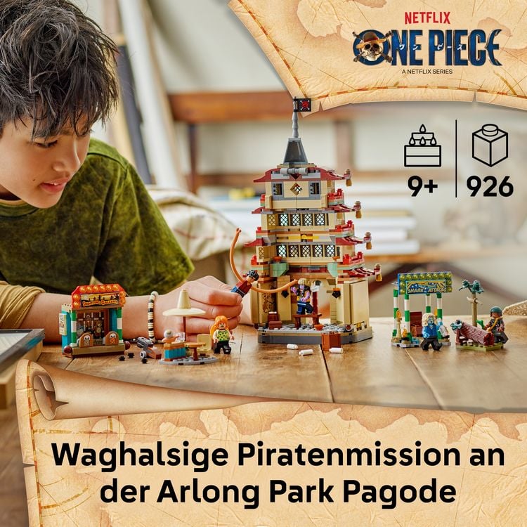 Produktbild: LEGO ONE PIECE 75638 Showdown im Arlong Park, Spielzeug mit Minifigur