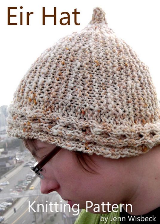 Produktbild: Eir Short Row Hat Knitting Pattern