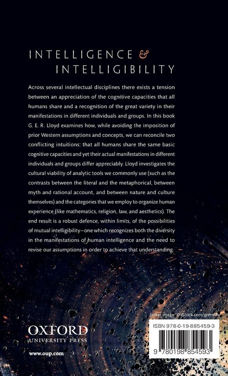 Produktbild: INTELLIGENCE AND INTELLIGIBILITY C