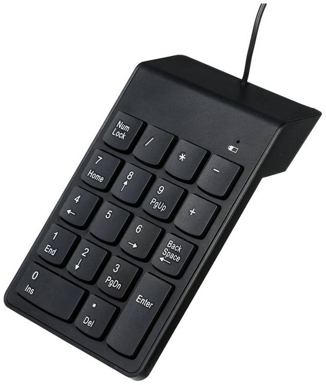 Produktbild: KPD-U-03, USB, 18, Notebook / PC, 1,45 m, Schwarz