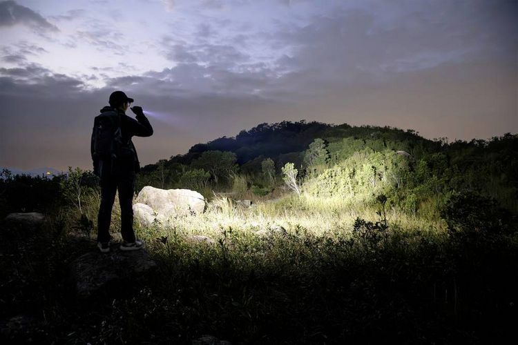 Produktbild: OLight LED Mini-Taschenlampe mit Holster, mit G&uuml;rtelclip akkubetrieben 178g