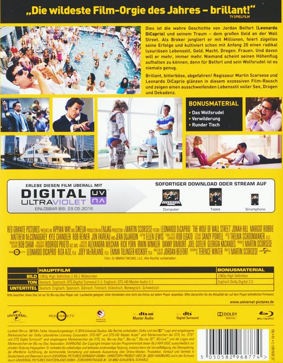 Produktbild: The Wolf of Wall Street