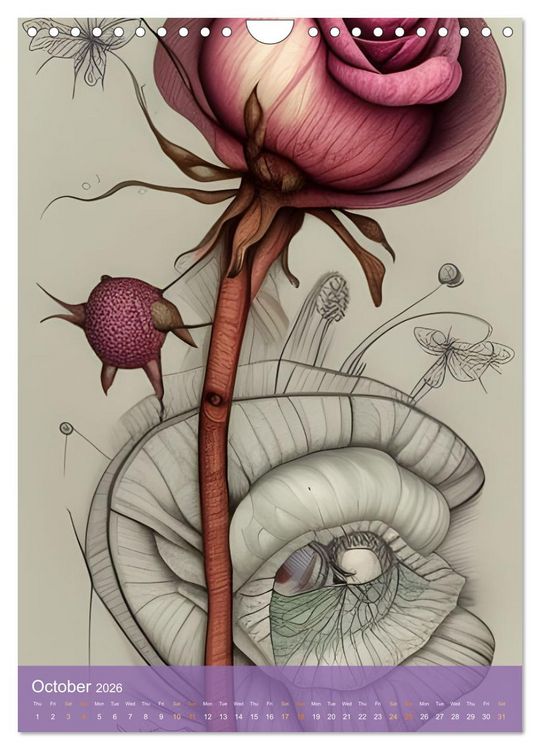 Produktbild: Enchanted Eyes (Wall Calendar 2026 DIN A4 portrait), CALVENDO 12 Month Wall Calendar