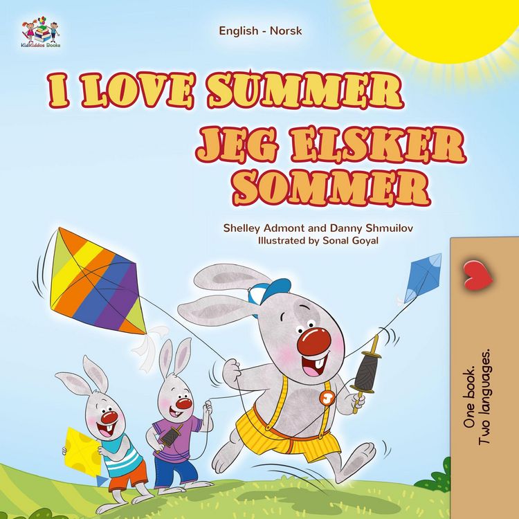 Produktbild: I Love Summer Jeg Elsker Sommer (English Norwegian Bilingual Collection)