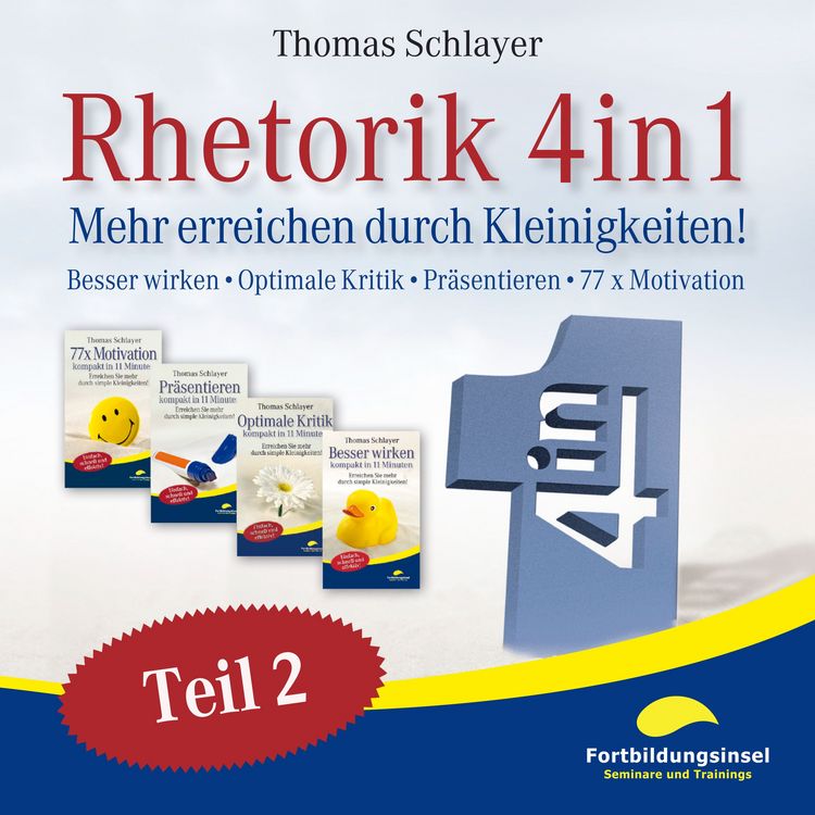 Produktbild: Rhetorik 4in1 Teil 2