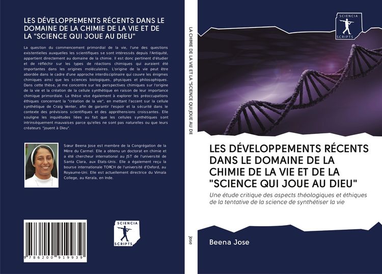 Produktbild: LES D&Eacute;VELOPPEMENTS R&Eacute;CENTS DANS LE DOMAINE DE LA CHIMIE DE LA VIE ET DE LA "SCIENCE QUI JOUE AU DIEU"