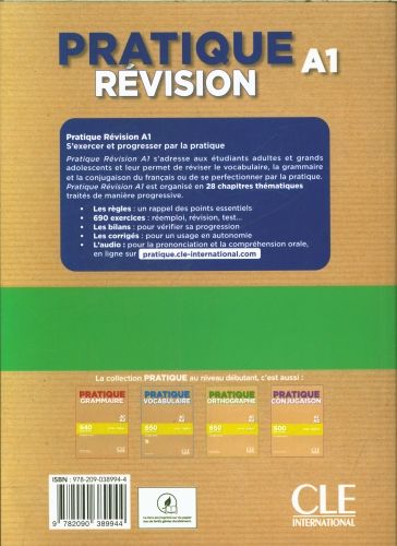Produktbild: Pratique Revision - Niveau A1 - Livre + Corriges + Audio telechargeable