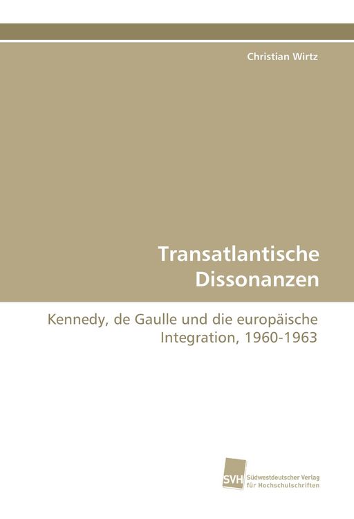Produktbild: Transatlantische Dissonanzen