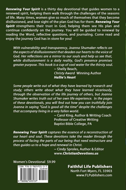 Produktbild: Renewing Your Spirit