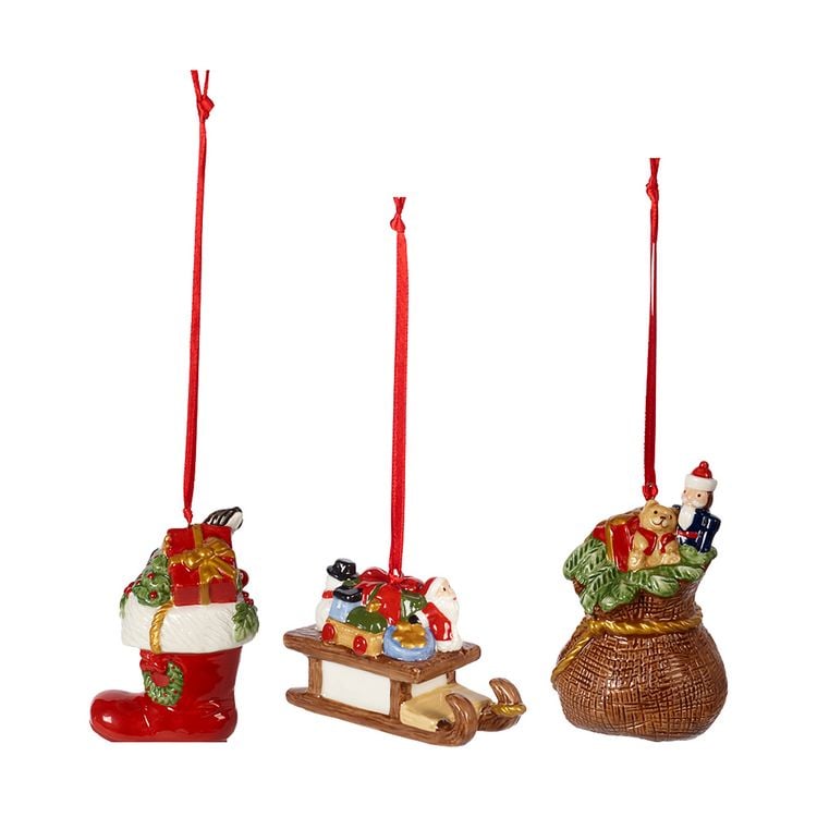 Produktbild: Nostalgic Ornaments Ornamente Geschenke 3tlg.