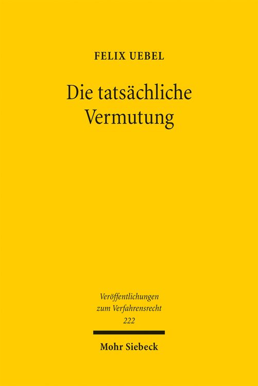 Produktbild: Die tats&auml;chliche Vermutung